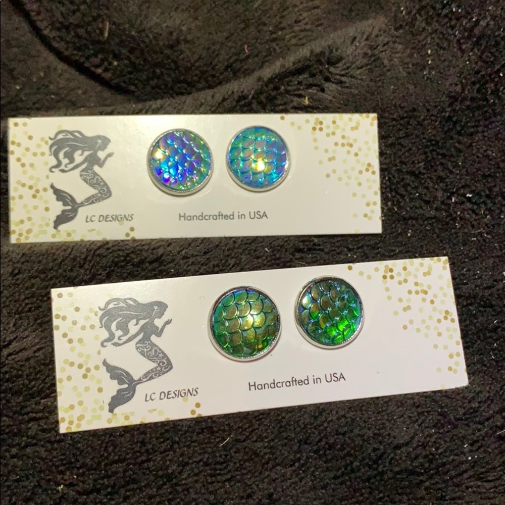Mermaid Studs